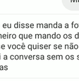 O perfil pedia as imagens em troca de "dimas", expressão que se refere às moedas de um jogo virtual.  Foto: Reprodução/EPTV