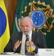 Presidente Lula durante café da manhã com jornalistas.  Foto: Wilton Junior/Estadão / Estadão