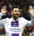 Lionel Messi, do PSG, comemora gol contra o Nice pelo Campeonato Francês neste sábado, 8.  Foto: Eric Gaillard / Reuters