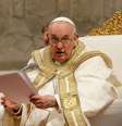 Papa Francisco celebrou a missa da Vigília Pascal no Vaticano  Foto: ANSA / Ansa - Brasil
