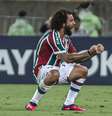 Marcelo abriu o caminho do chocolate tricolor no Maracanã em cima do Fla  Foto: Reprodução