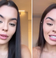 Bia revelou que logo que chegou ao motel já viu o carro do cantor  Foto: Reprodução/ Instagram: @biamichelle