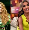 Joelma e Patrícia conversaram no Encontro -  Foto: Reprodução Instagram/@joelmaareal @patriciapoeta / Famosos e Celebridades