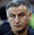 Treinador do Paris St Germain, Christophe Galtier  Foto:  REUTERS/Eric Gaillard