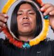 Kauri Daldeia, influenciador indígena de 28 anos da etnia Waiãpi  Foto: Divulgação 