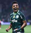Gabriel Menino, do Palmeiras, comemora gol marcado contra o Tombense pela Copa do Brasil nesta quarta-feira, 12.  Foto: Marcello Zambrana/Agif / Gazeta Press