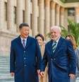 Lula com o presidente chinês, Xi Jinping  Foto: Ricardo Stuckert