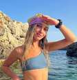 A turista Carmen Cervello foi mordida por um tubarão equanto fazia ensaio subáquatico  Foto: Reprodução/Arquivo Ibrahim Shafeeg