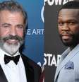 Mel Gibson e 50 Cent vão estrelar "Boneyard", novo thriller policial  Foto: Jerritt Clark/WireImage/Getty Images - Angela Weiss/Getty Images / Hollywood Forever TV