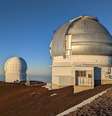 Telescópio Gemini, que funciona no Chile e tem Brasil como parte no consórcio  Foto: Laboratório Nacional de Astrofísica (LNA) / Divulgação