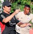 Milton Cruz durante treino do Tricolor nesta quarta (Foto: Divulgação/ SPFC)  Foto: São Paulo FC / Divulgação