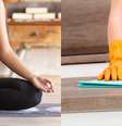 Faça meditação enquanto limpa a casa ou faz outras tarefas - Shutterstock  Foto: Alto Astral