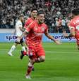 Javier Cabrera, do Argentinos Juniors, comemora gol marcado contra o Corinthians pela Libertadores nesta quarta-feira, 19.  Foto: Vinicius Bonalume/Photopress/Gazeta Press / Gazeta Press