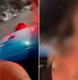 Mulher se grava 'passeando' em viatura da PM no Rio; caso é apurado por corporação  Foto: Reprodução/Redes Sociais