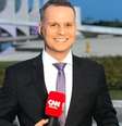 O repórter Leandro Magalhães de destaca na cobertura da política em Brasília  Foto: Reprodução