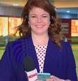 A repórter Raquel Porto Alegre levou na esportiva a gafe cometida ao vivo  Foto: Reprodução