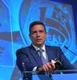 Roberto Campos Neto, presidente do Banco Central, durante conferência realizada em Londres  Foto: Lide / BBC News Brasil