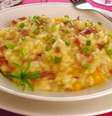 Risoto de abóbora com carne-seca  Foto: Guia da Cozinha