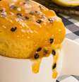 Bolo de caneca de maracujá  Foto: Guia da Cozinha