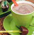Sachê de chocolate quente  Foto: Guia da Cozinha
