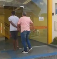 O agressor Piter Caio Miguel Santos, de 23 anos, foi preso em flagrante por tentativa de feminicídio  Foto: Reprodução
