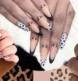 Da onça à vaca, tem animal print na nail art! Essas unhas decoradas vão agradar das clássicas às extravagantes.  Foto: Shutterstock / Purepeople