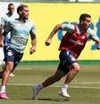  Foto: Fabinho está entre os titulares; Rafael Navarro, não ( Cesar Greco/Palmeiras) / Gazeta Esportiva