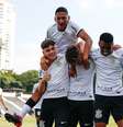  Foto: Partida entre Corinthians x Suzano, realizado esta tarde no Estádio do Parque São Jorge, jogo valido pela segunda rodada do Campeonato Paulista Sub-20 2023. São Caetano / SP / Brasil - 22/04/2023.  ©Rodrigo Gazzanel / Ag. Corinthians / Gazeta Esportiva