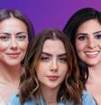 Em sua 1ª novela na Globo, Jade Picon, com salário de R$ 70 mil, ganha mais dos que a veterana portuguesa Sofia Ribeiro e a experiente norte-americana Camila Banus  Foto: Fotomontagem: Blog Sala de TV