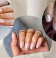 Milk bath nails são o hit! As unhas decoradas com versões criativas dessa tendência vão te encantar.  Foto: Shutterstock / Purepeople