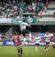 Marcos Paulo vai às redes, e São Paulo empata com o Coritiba no Brasileirão  Foto: ( Guilherme Griebeler/Coritiba) / Gazeta Esportiva