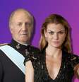 O rei emérito da Espanha, Juan Carlos, é apontado como pai biológico da influenciadora Alejandra de Rojas  Foto: Fotomontagem: Blog Sala de TV