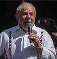 Lula fez discurso sobre as fake news em ato de 1º de maio   Foto: Taba Benedicto / Estadão