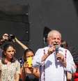Lula participa de ato das centrais sindicais em São Paulo   Foto: Wagner Vilas/Enquadrar / Estadão