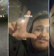 Motorista de aplicativo debocha de jovem que atropelou  Foto: @Twitter