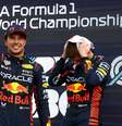 Perez e Verstappen em Baku. Segundo Ralf Schumacher, a subida do mexicano pode estragar o clima na Red Bull  Foto: Red Bull Content Pool