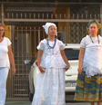 Família é vítima de intolerância religiosa ao sair de evento de candomblé no RJ  Foto: Reprodução/TV Globo