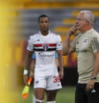 Dorival Jr. durante a partida contra o Tolina  Foto: Rubens Chiri/São Paulo FC