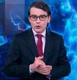 Dudu Camargo se mantém no SBT graças à boa vontade de Silvio Santos  Foto: Reprodução/TV