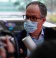 Peter Ben Embarek chega a Wuhan, na China 10/02/2021  Foto: REUTERS/Aly Song