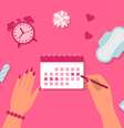 O período menstrual pode se tornar menos estressante com alguns hábitos  Foto: ya_blue_ko | Shutterstock / Portal EdiCase