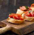 Minibruschetta  Foto: Guia da Cozinha