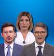 Nilson Klava, Daniela Lima e Bruno Tavares se destacam no telejornalismo pelas informações em primeira mão  Foto: Fotomontagem: Blog Sala de TV