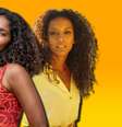 A nova protagonista Barbara Reis e a precursora Taís Araújo: a TV precisa lutar contra o racismo que ajudou a propagar  Foto: Fotomontagem: Blog Sala de TV