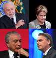 Lula, Dilma, Temer e Bolsonaro   Foto: Montagem 