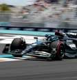 Russell em Miami. Mais uma vez, o inglês chama a atenção para superioridade da Red Bull  Foto: Sulay Kelly / Mercedes AMG F1