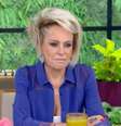 Ana Maria Braga se emocionou ao dar notícia da morte de Rita Lee  Foto: Reprodução/Globo