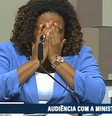 Margareth Menezes se emocionou ao vivo ao saber da morte de Rita Lee   Foto: Reprodução/Redes Sociais 