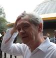 Serginho Groisman chega para a última homenagem à Rita Lee, no Planetário do Parque Ibirapuera, em São Paulo  Foto: Van Campos/Agnews