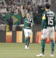 Raphael Veiga, do Palmeiras, comemora gol marcado contra o Grêmio pelo Campeonato Brasileiro nesta quarta-feira, 10,  Foto: Karen Fontes/ISHOOT / Gazeta Press